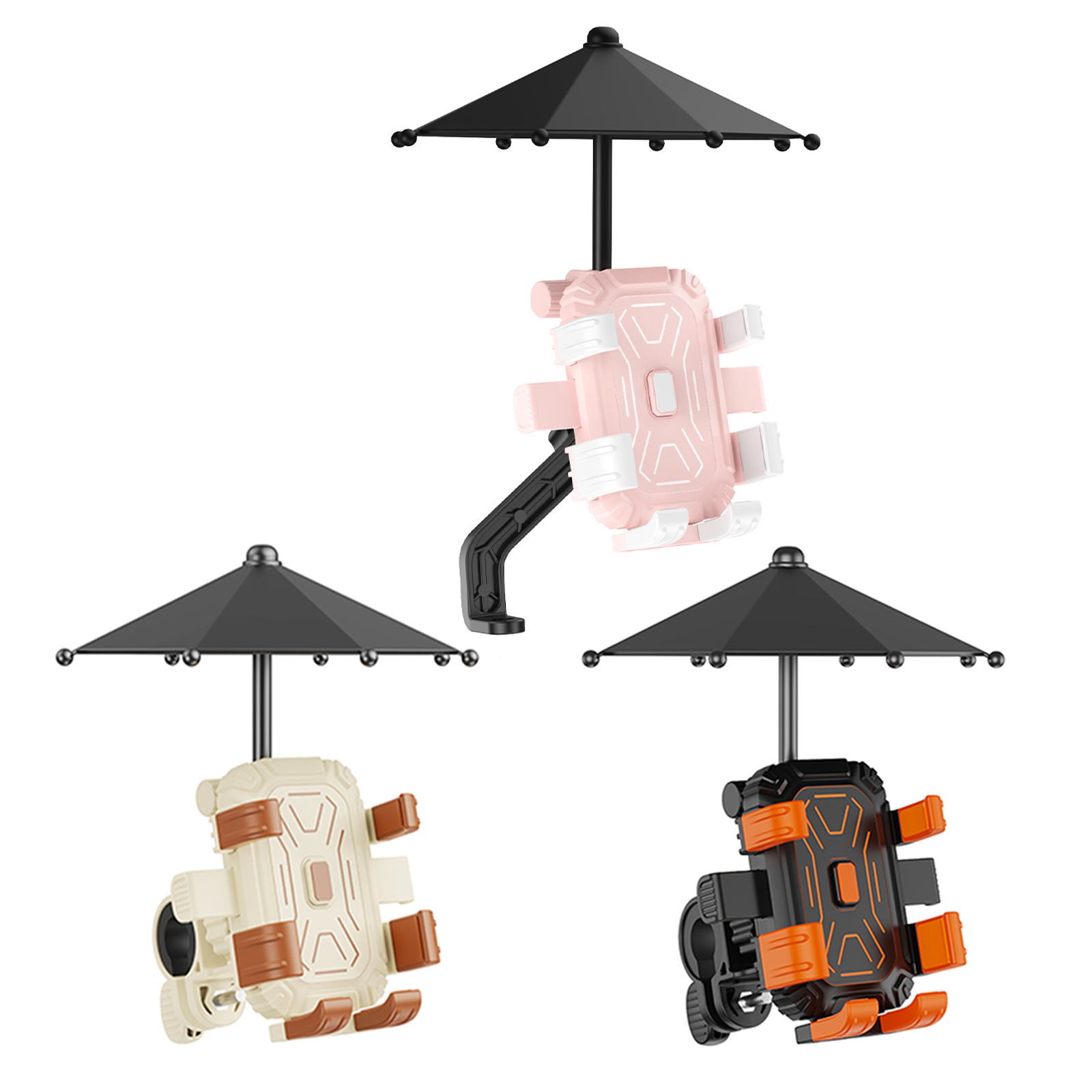 Sunshade mount with umbrella